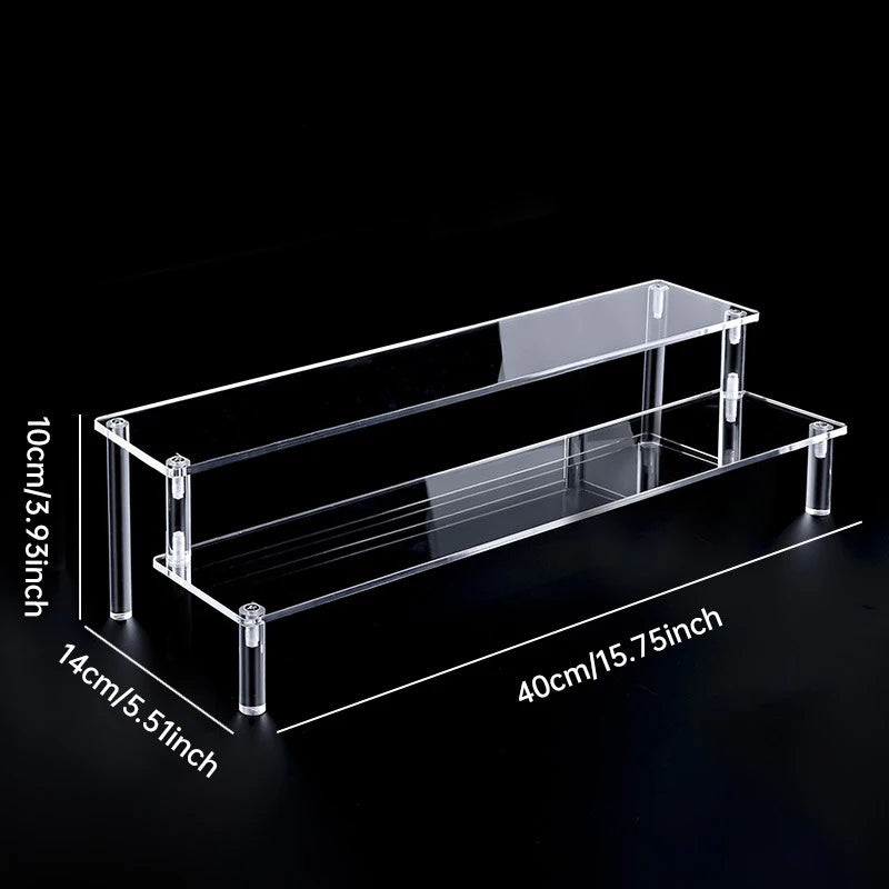 Acrylic Display Stand 1 to 5 Tier Makeup Organizer