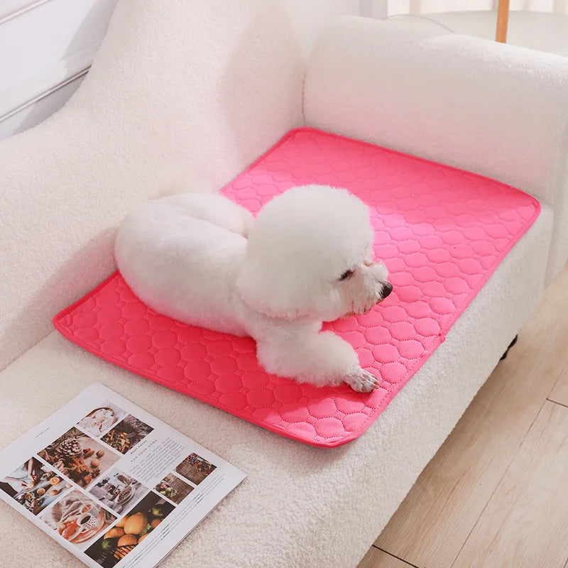 Washable Dog Diaper Mat Pee Pad Waterproof Reusable