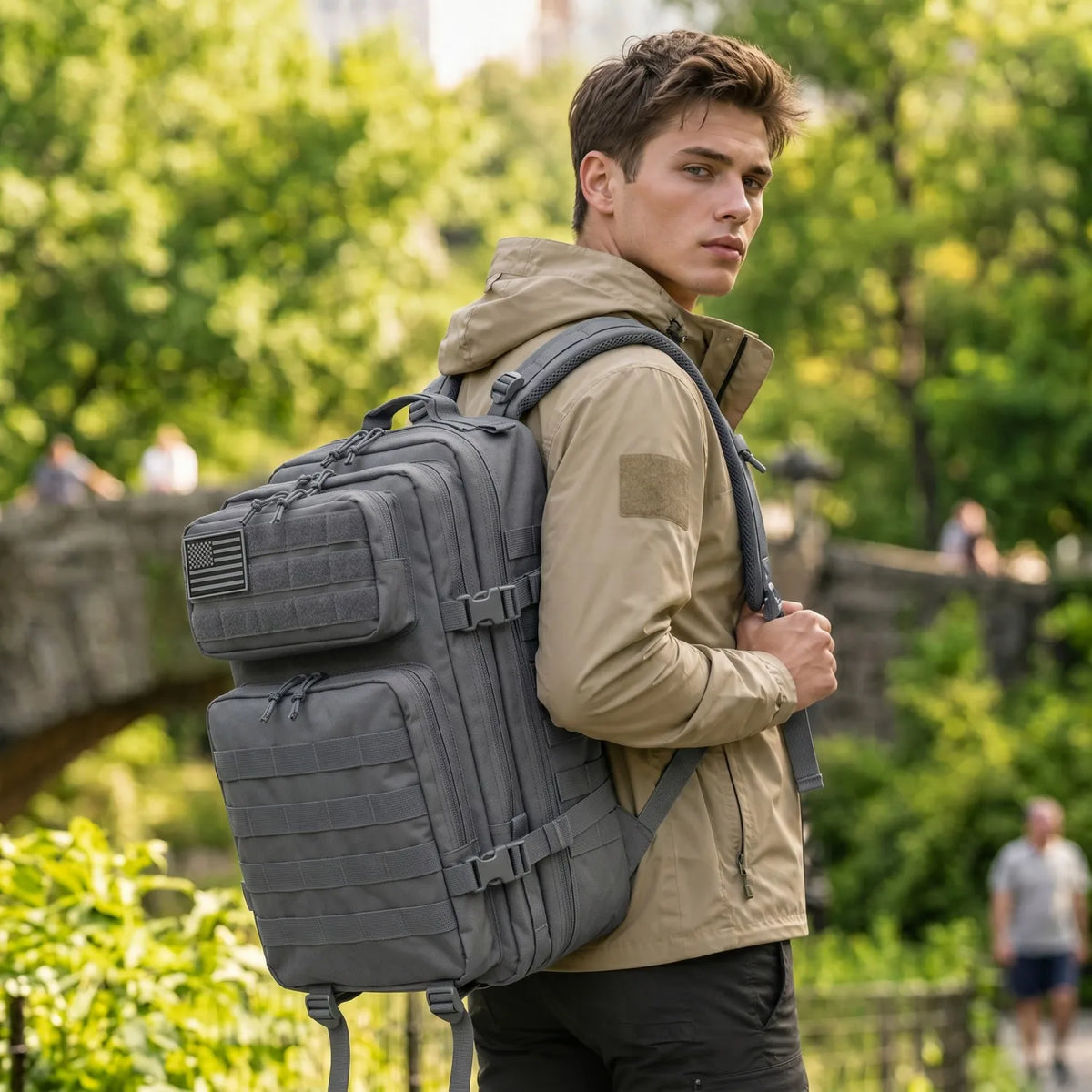 ReFire Gear Molle Tactical Backpack For Hiking Travel Camping