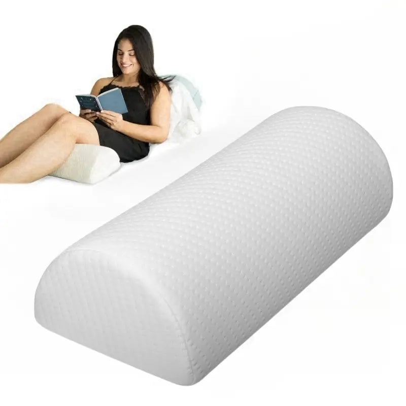 NONECN Comfort Bolster Pillow For Legs Back Head Memory Foam