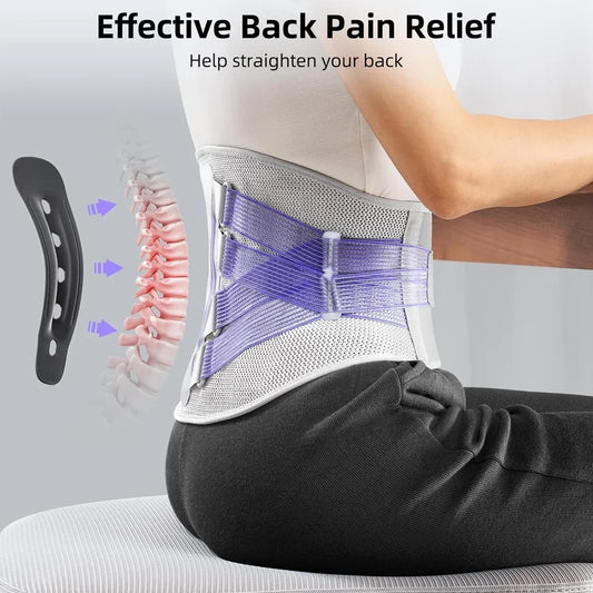 Lower Back Brace For Men And Women Lumbar Belt Sciatica
