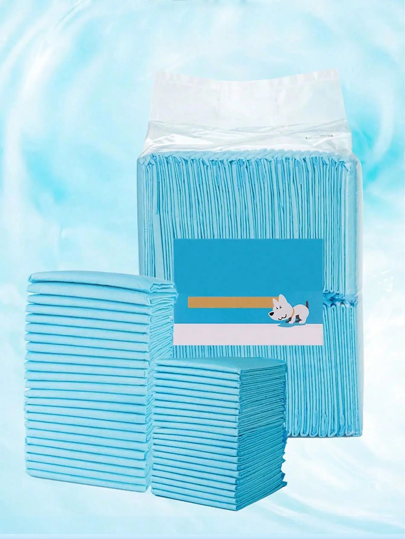 Super Absorbent Disposable Dog Pee Pads Odor Eliminating Training Pack