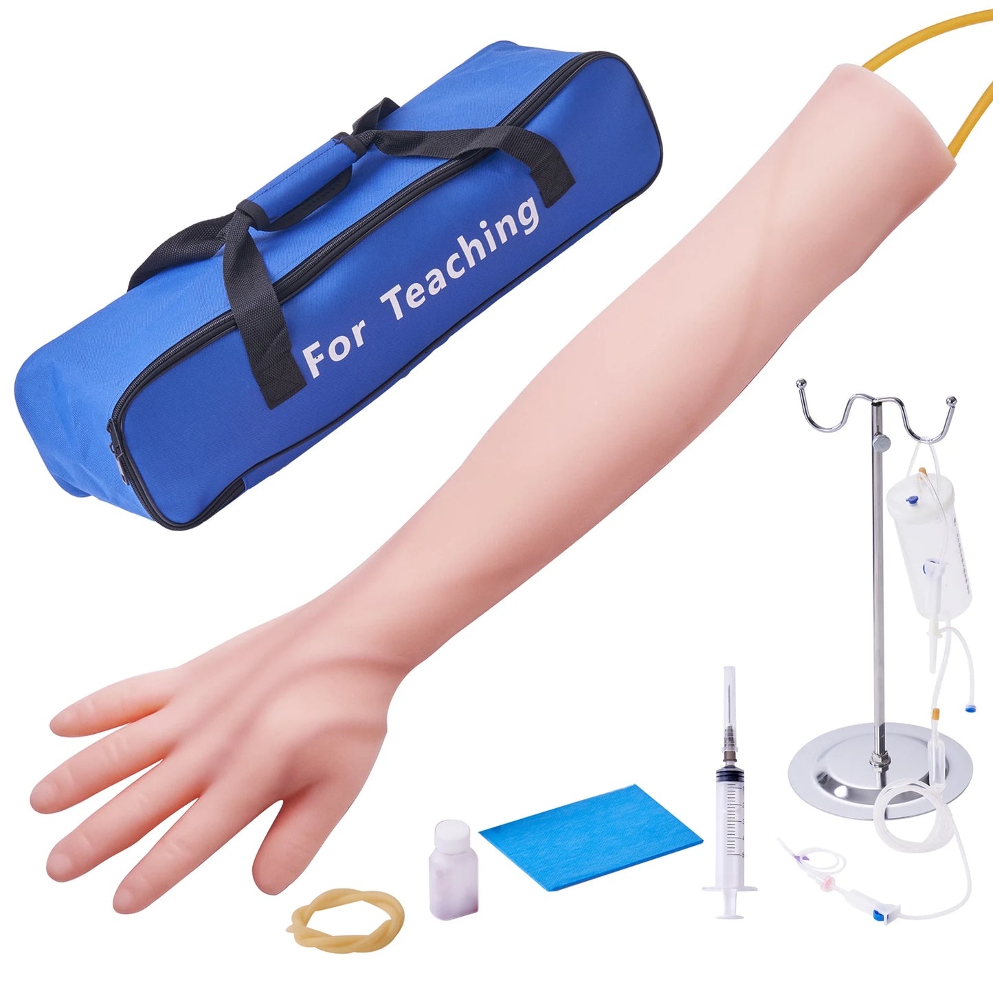 SucceBuy Phlebotomy Practice Kit IV Venipuncture Training With Carrying Bag