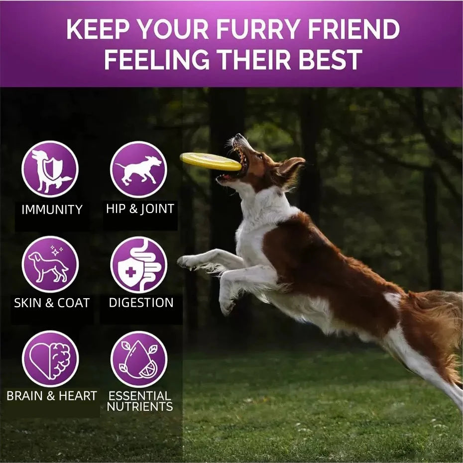 Youmile Multivitamin For Dogs Improve Hair Digestion Immunity