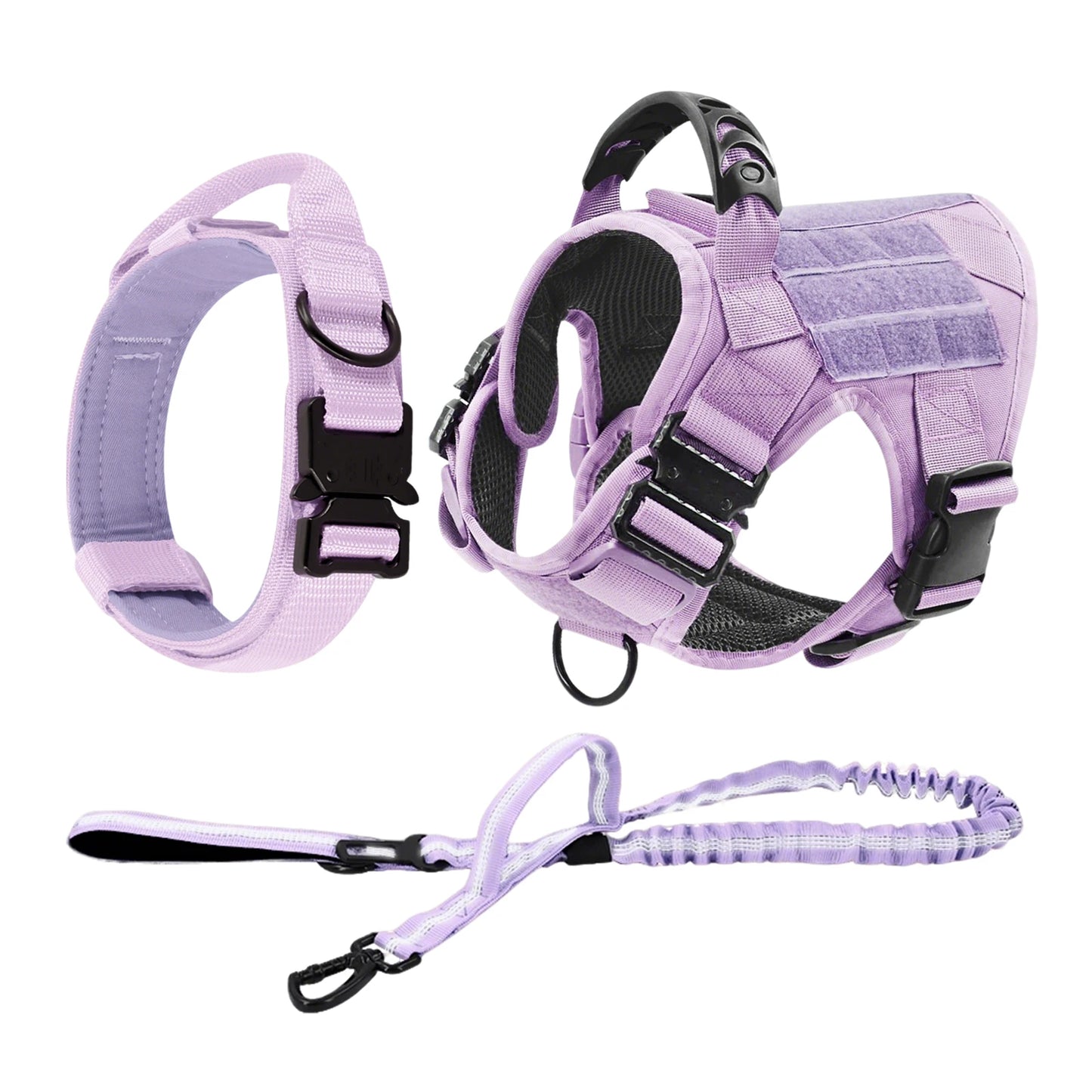 PETRAVEL Military Camouflage Dog Harness Adjustable Vest For Training