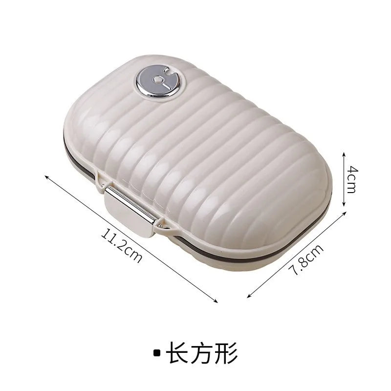 Portable Mini Pill Organizer For Daily Weekly Travel Medicine Box