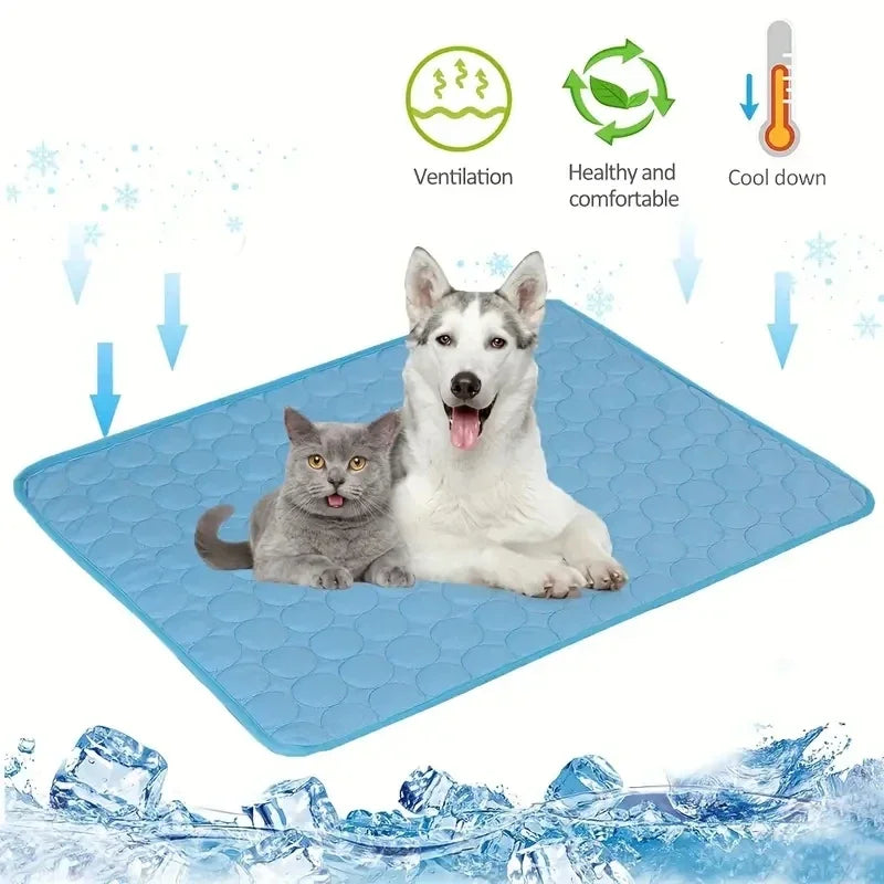 Durable Nylon Dog Cooling Mat For Indoor Outdoor Use