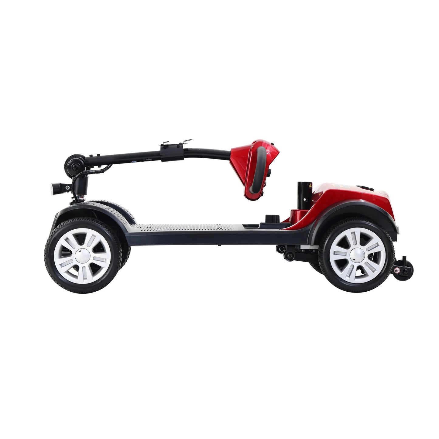 Compact 4-Wheel Mobility Scooter With LED Lights And Solid Tyres