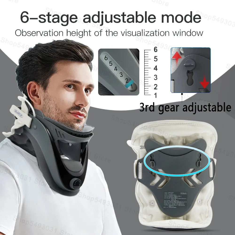 Portable Cervical Neck Traction Device for Home Use