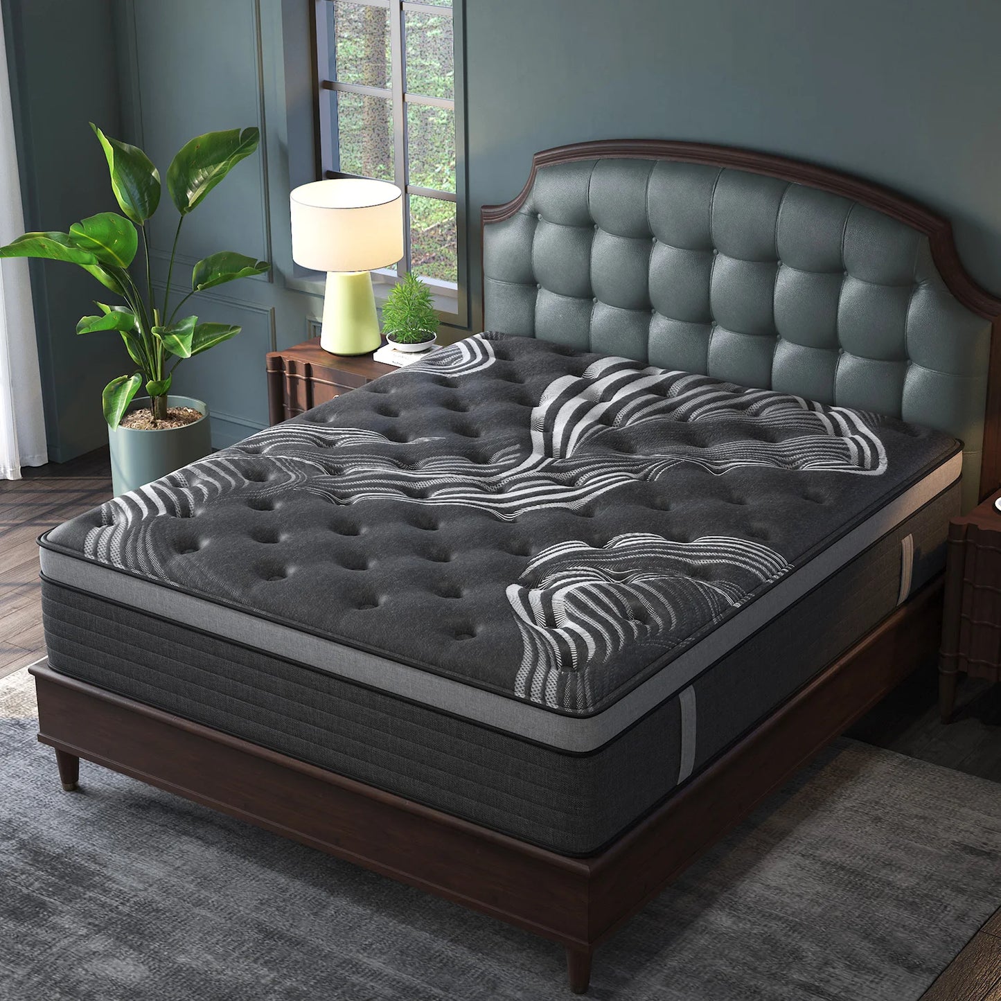 Sweetlove Gel Memory Foam Hybrid Mattress Bed In A Box