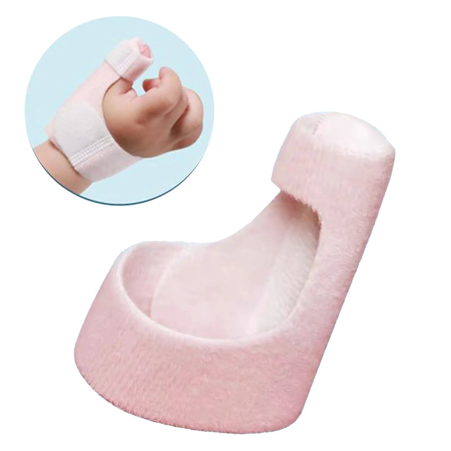 TMISHION Baby Thumb Finger Splint Soft Adjustable Fracture Support