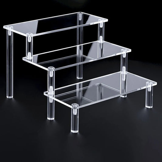 Acrylic Display Stand 1 to 5 Tier Makeup Organizer