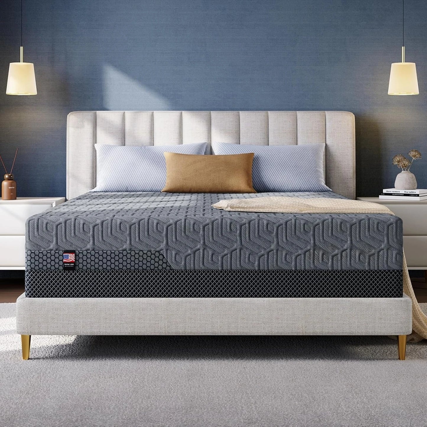 GUOHE Memory Foam Mattress In A Box For Comfortable Sleep