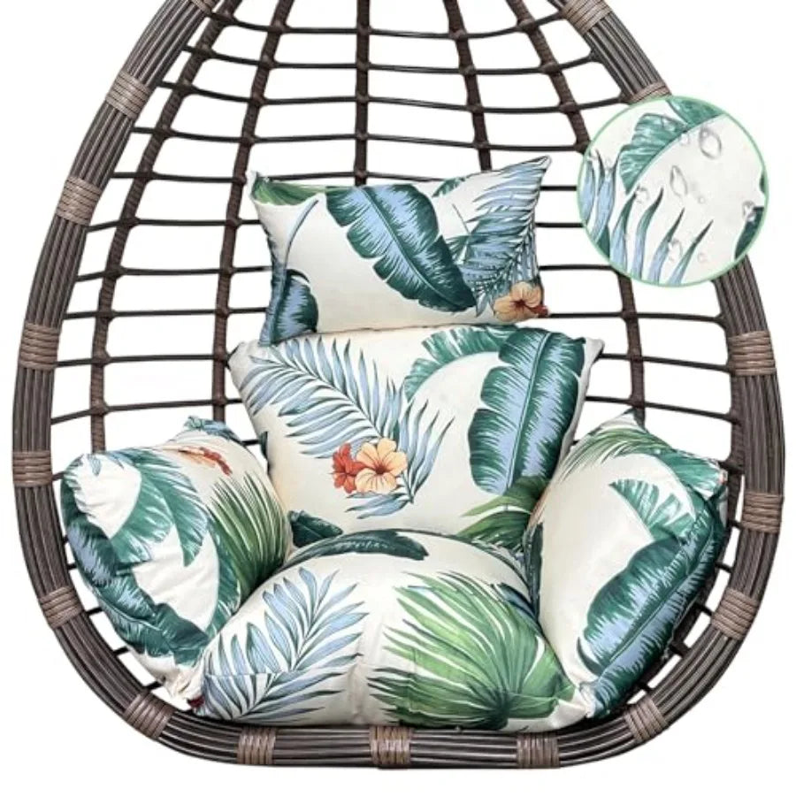 Egg Chair Cushion for Hanging Chair Indoor Outdoor Patio Garden Seat Pad