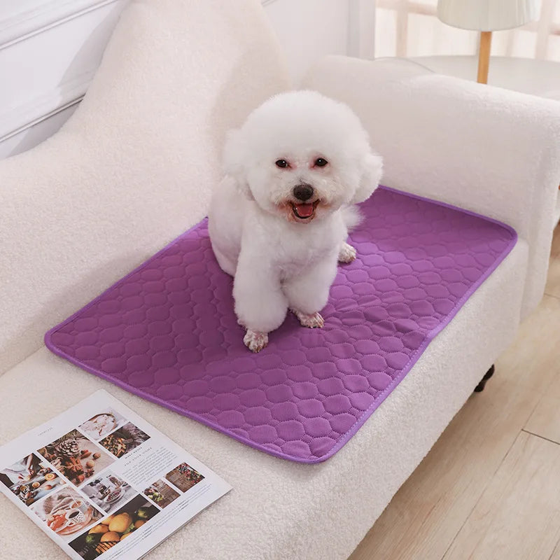 Washable Dog Diaper Mat Pee Pad Waterproof Reusable