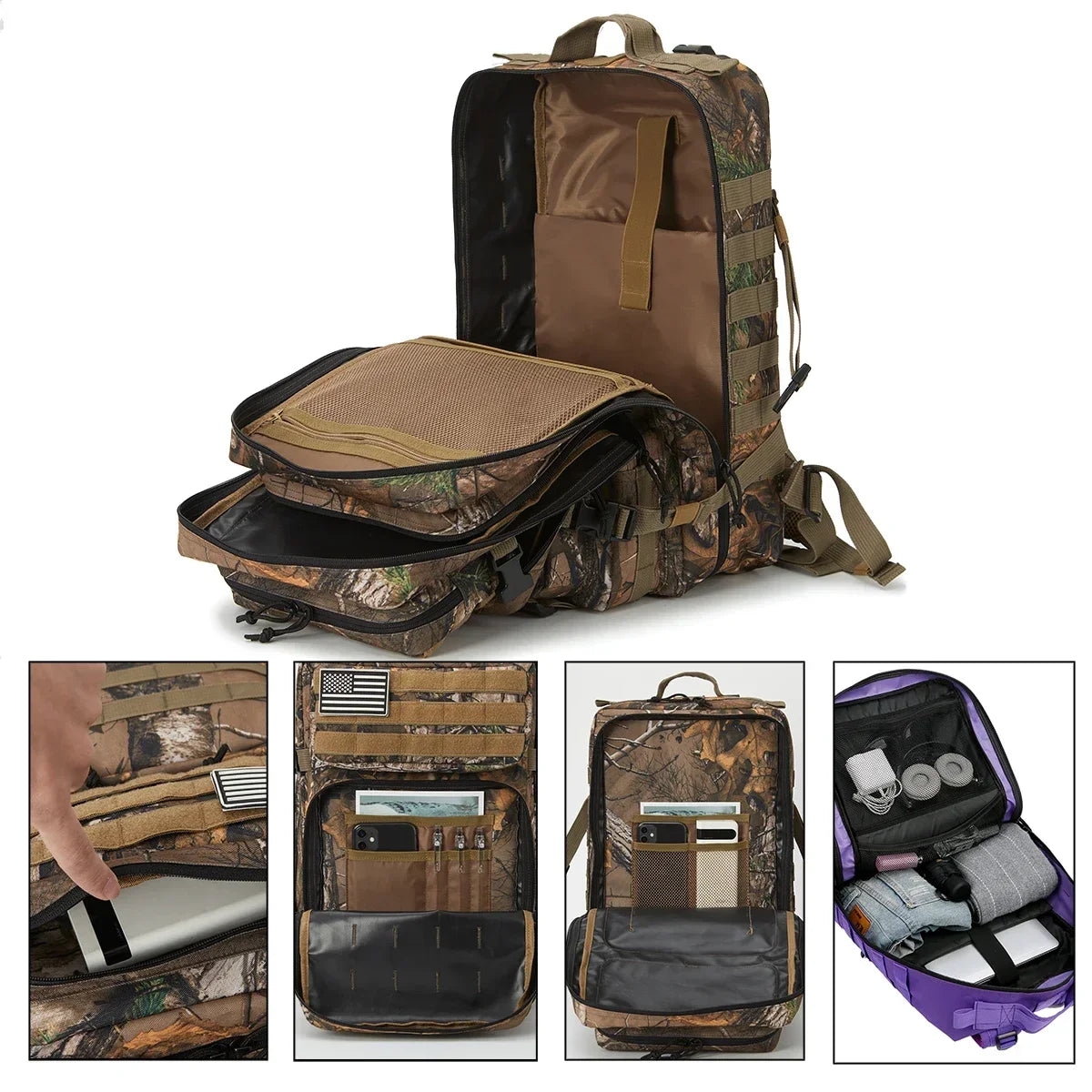 Refire Gear Tactical Backpack Outdoor Camping Hiking Daypack