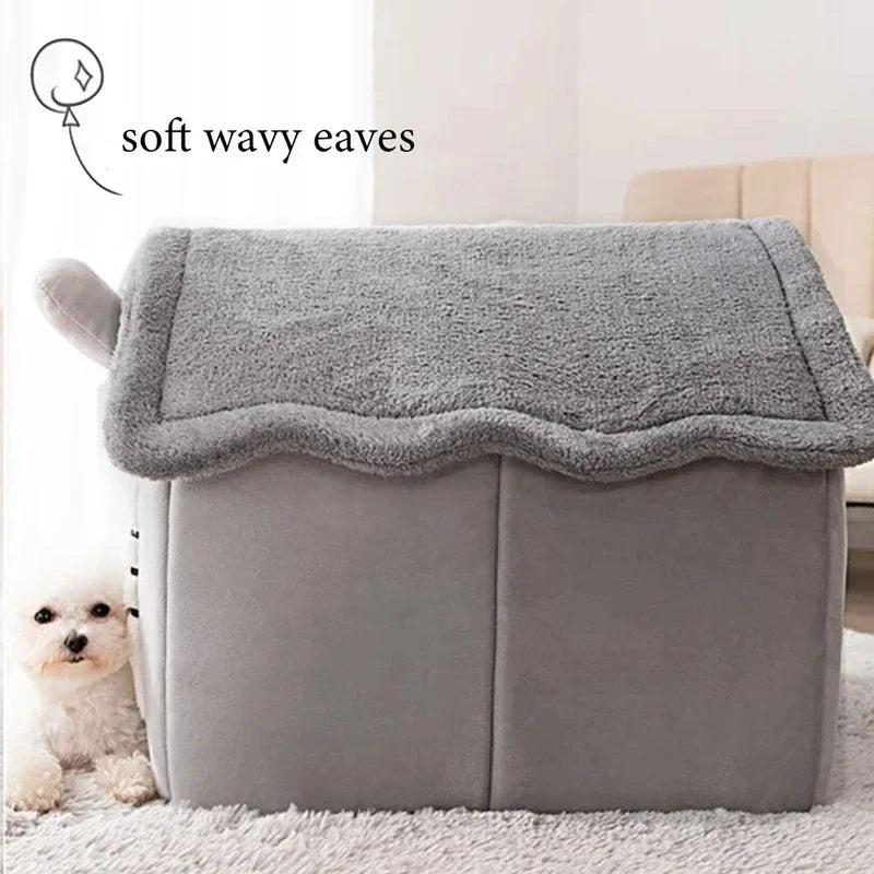 Foldable Pet House Bed For Small To Medium Dogs And Cats