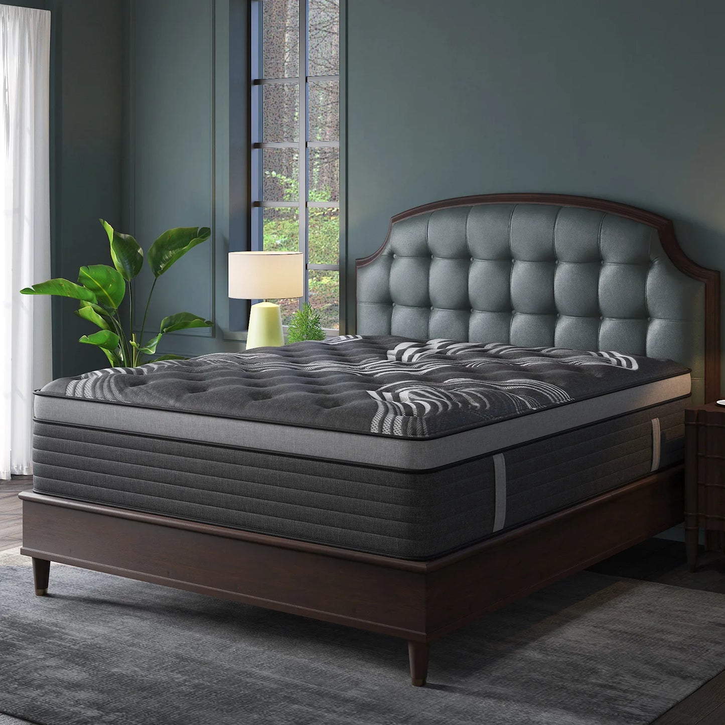 Sweetlove Gel Memory Foam Hybrid Mattress With Pocket Springs