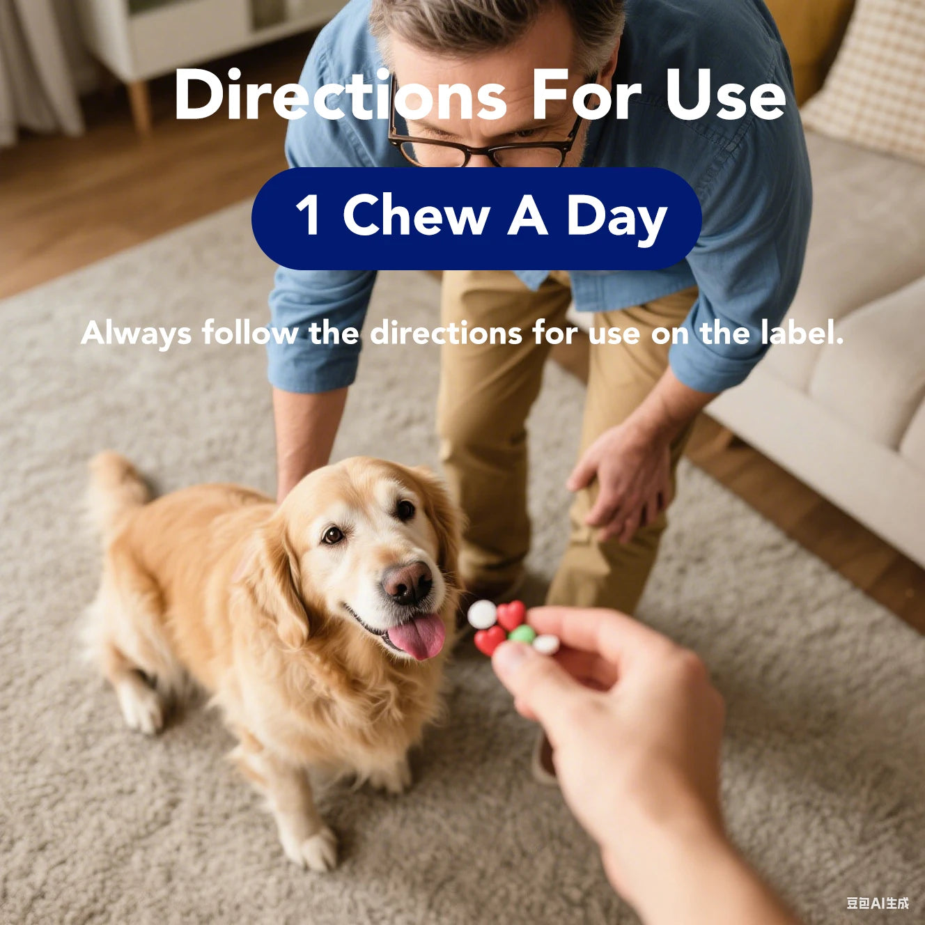 Natural Dog Flea and Tick Chewables for Itch Relief and Skin Repair