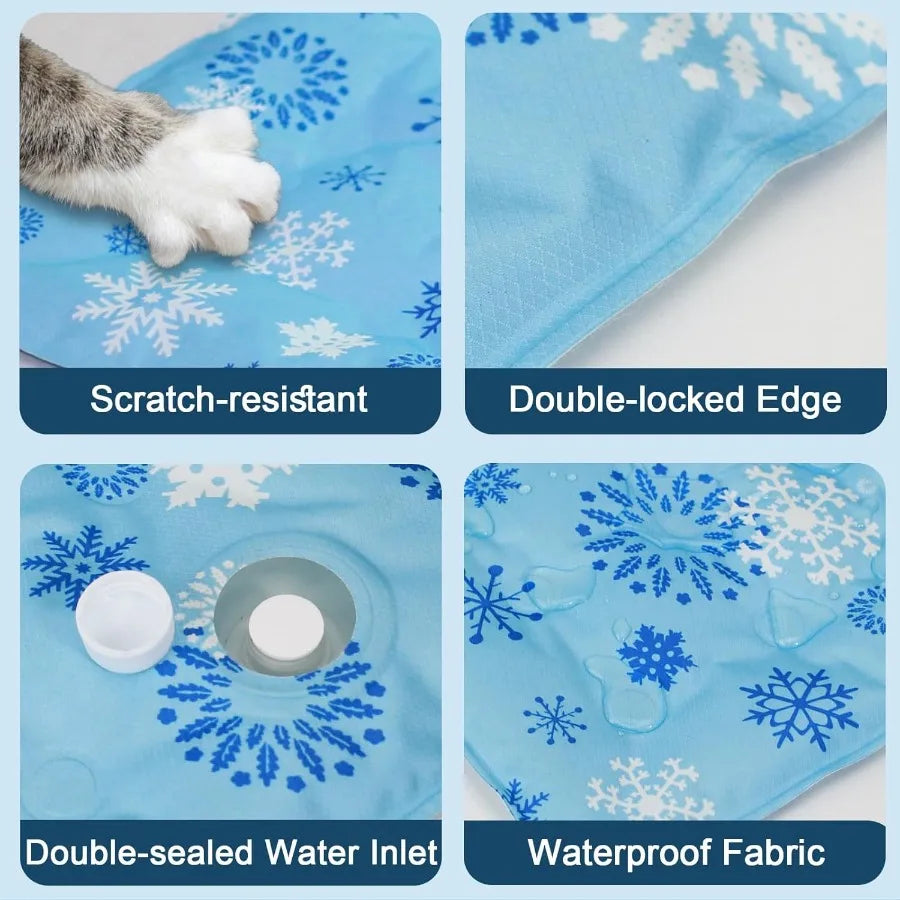 Foldable Gel Cooling Mat For Dogs And Cats Pet Pad