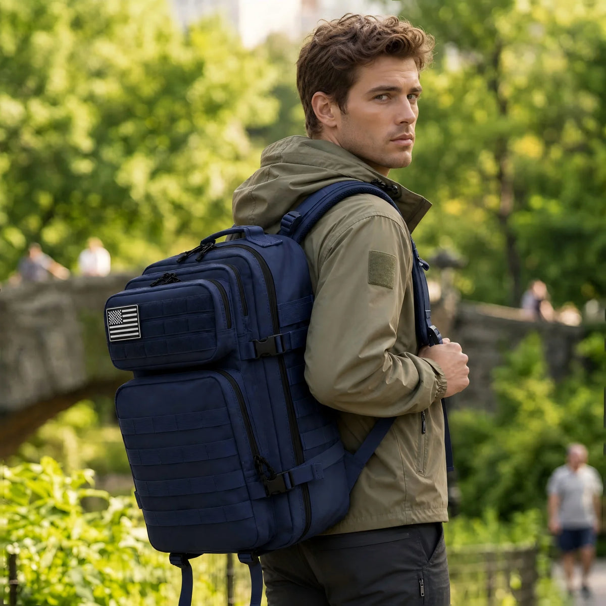 ReFire Gear Molle Tactical Backpack For Hiking Travel Camping