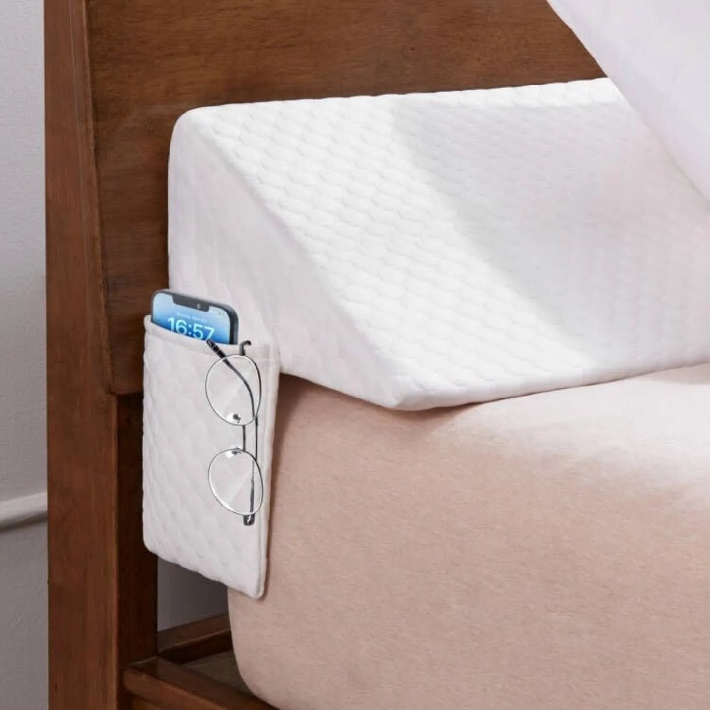 ELAFY Bed Wedge Pillow Gap Filler Between Headboard And Mattress