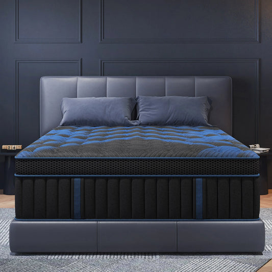 Sweetlove Hybrid Memory Foam Mattress In A Box Euro Top Back Lumbar Support