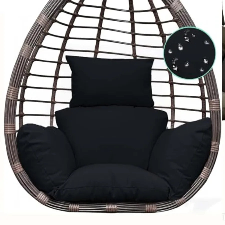 Egg Chair Cushion for Hanging Chair Indoor Outdoor Patio Garden Seat Pad