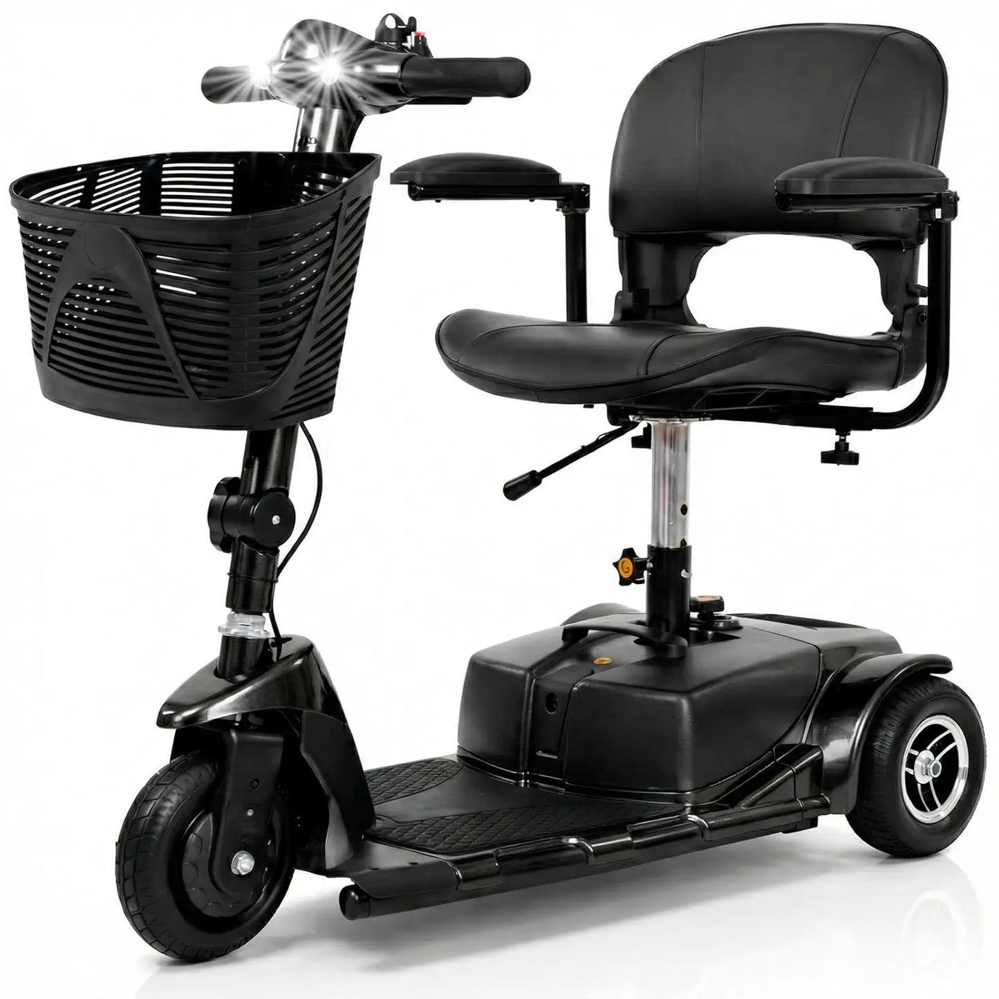 3 Wheel Mobility Scooter Electric Powered Folding Compact for Adults