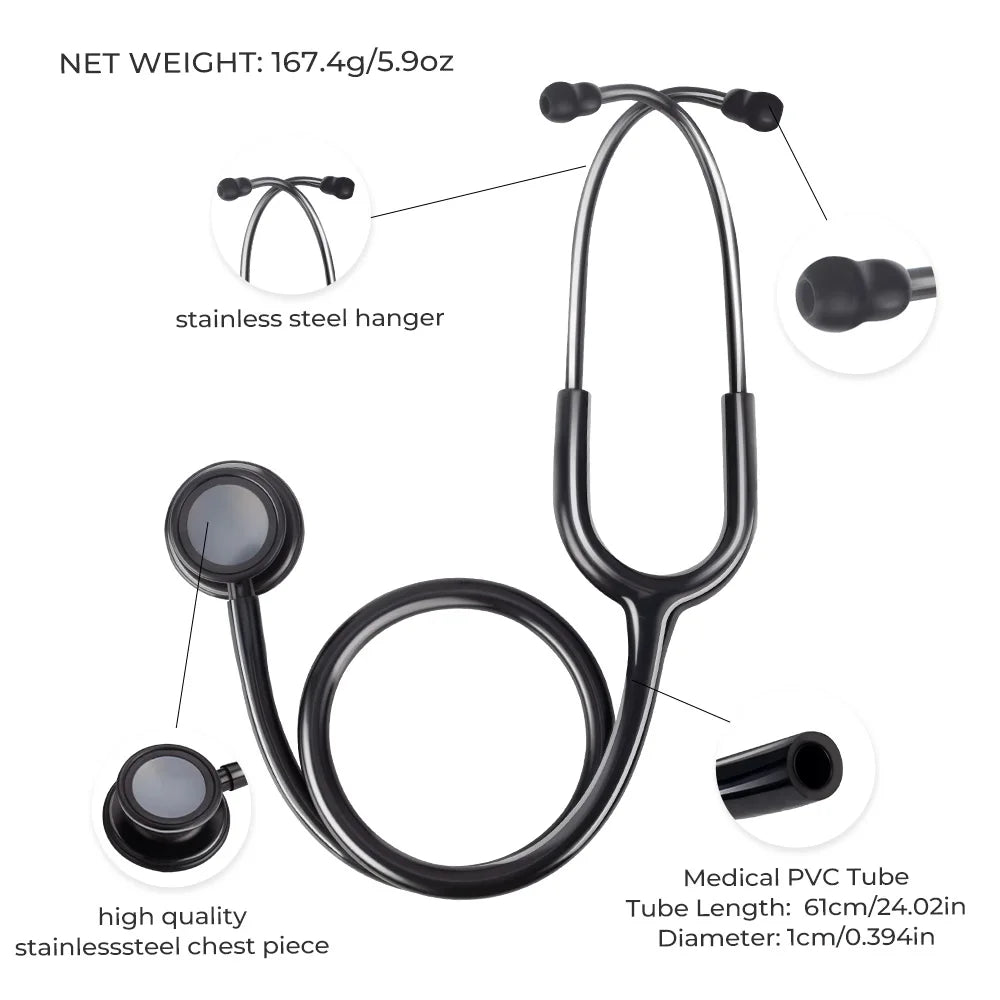 XceeFit Double Sided Medical Stethoscope Portable Cardiology