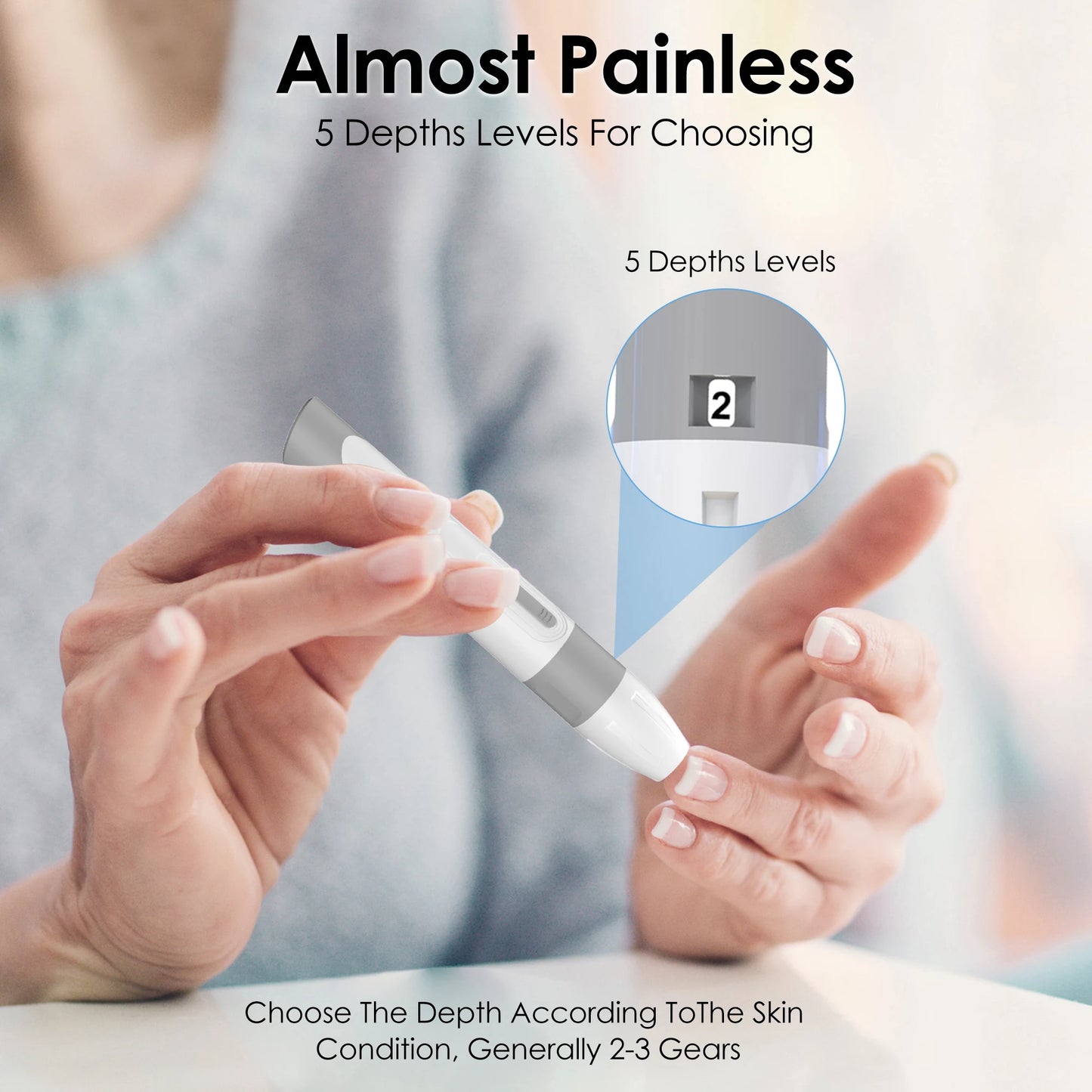 Linksun Blood Glucose Meter G4253 Complete Diabetes Testing Kit