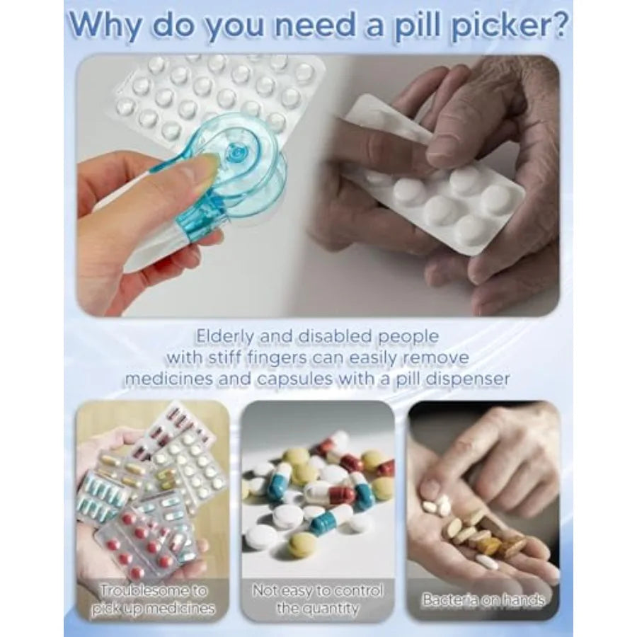 Monthly Pill Organizer Twice Daily With Pill Cutter Travel Bag