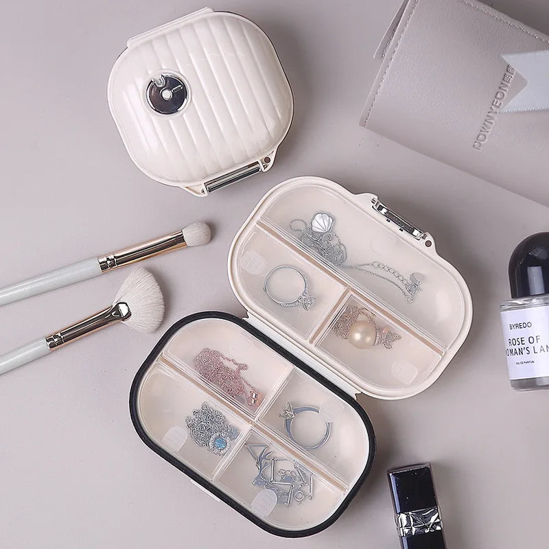 Portable Mini Pill Organizer For Daily Weekly Travel Medicine Box