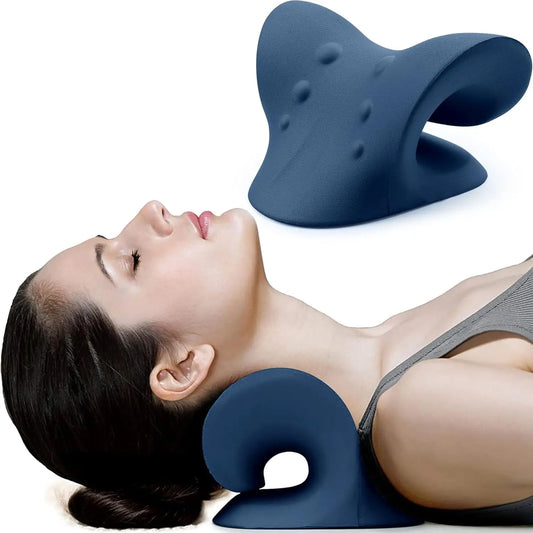 Neck And Shoulder Relaxer For Pain Relief And Cervical Alignment