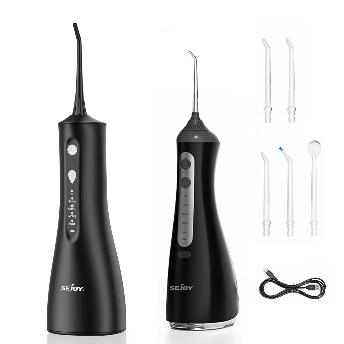 Sejoy Portable Electric Water Flosser Irrigator With Five Modes