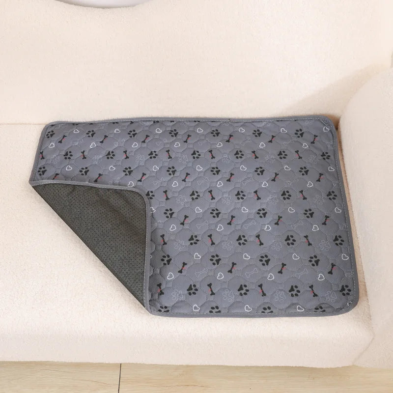 Washable Dog Diaper Mat Pee Pad Waterproof Reusable