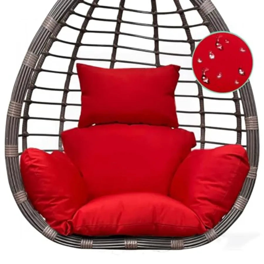 Egg Chair Cushion for Hanging Chair Indoor Outdoor Patio Garden Seat Pad