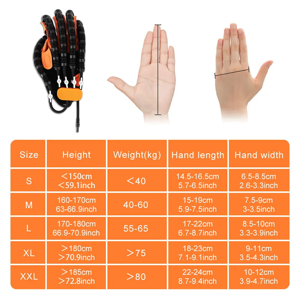 Hand Rehabilitation Robot Gloves for Stroke Hemiplegia Finger Trainer