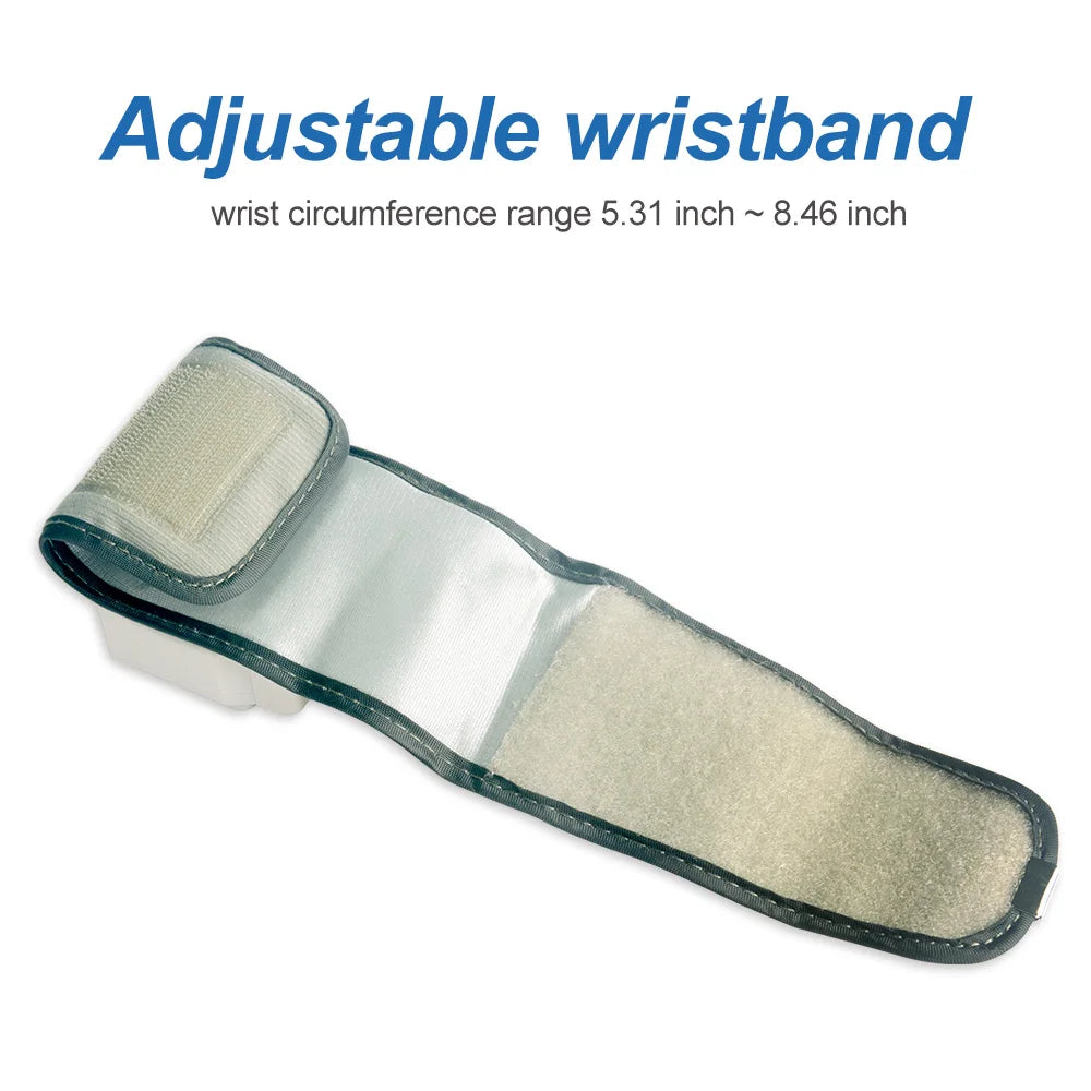 Rechargeable Wrist Blood Pressure Monitor With LED Display Home Use