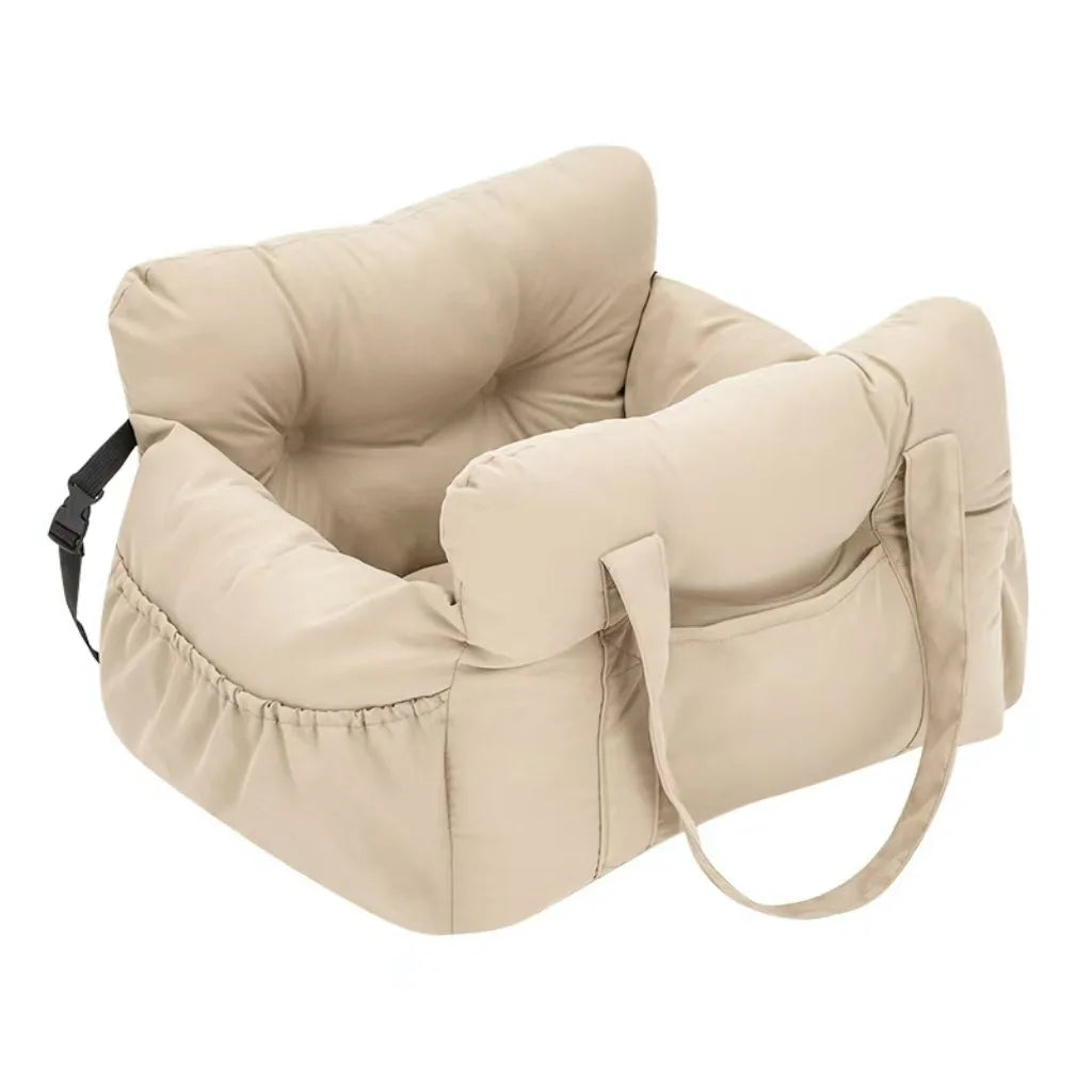 Dog Car Seat With Safety Belt Non Slip Pet Bed For Cars