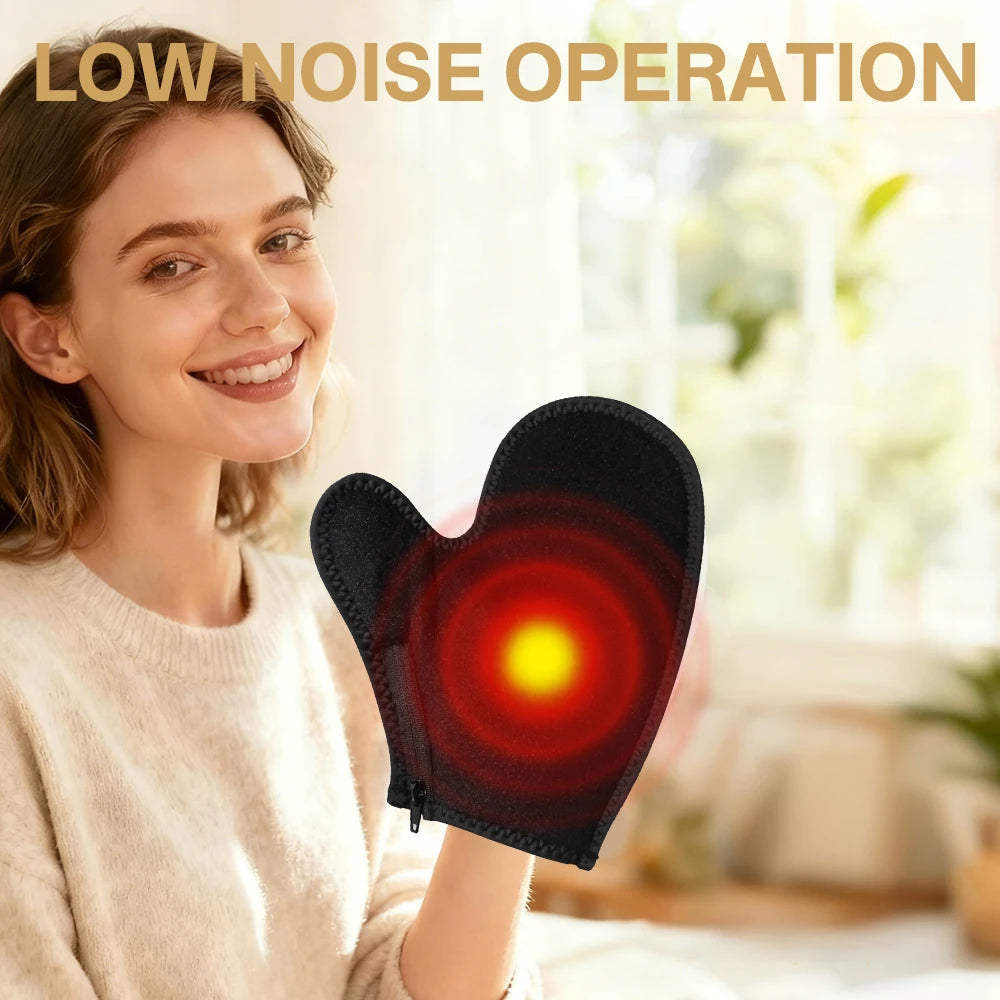 Portable Electric Hand Massager Finger Wrist Palm Glove For Relaxation