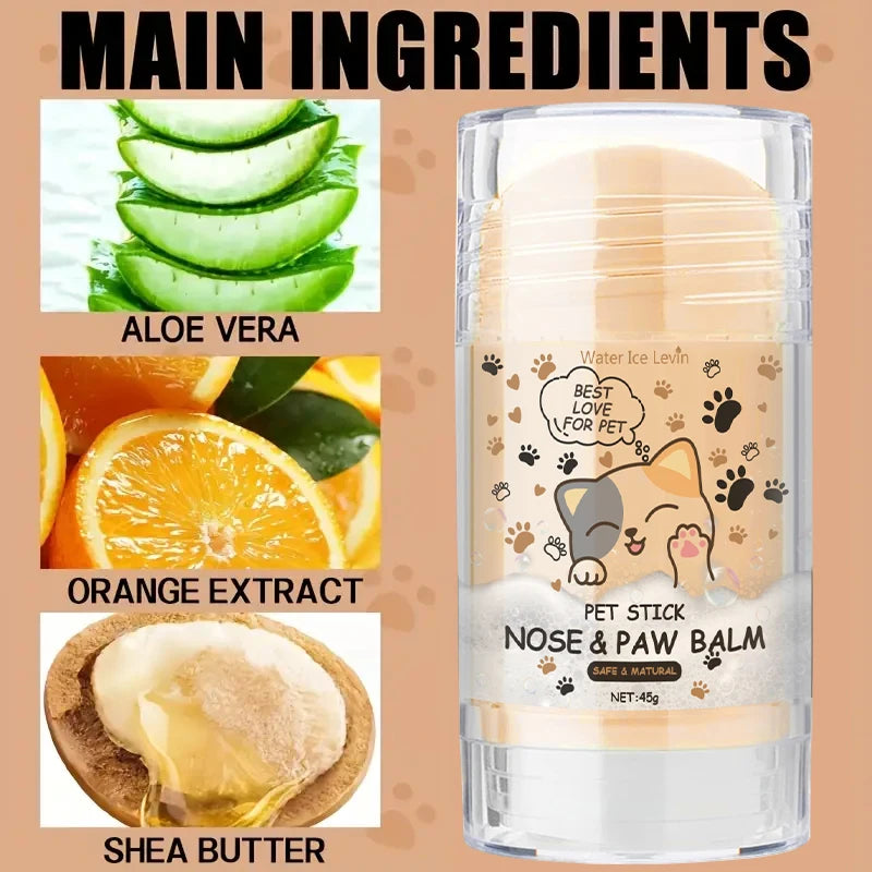 Dog And Cat Nose And Paw Balm Moisturizer For Feet