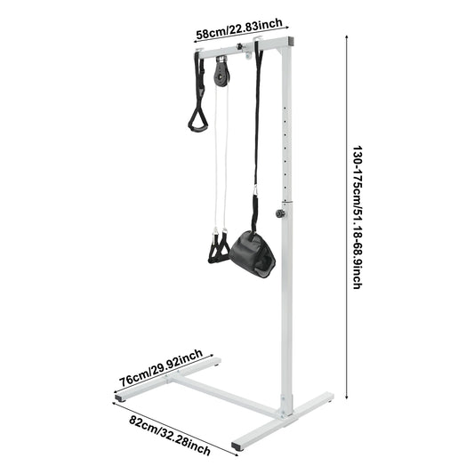 Bymaocar Multifunctional Standing Frame Height Adjustable for Elderly